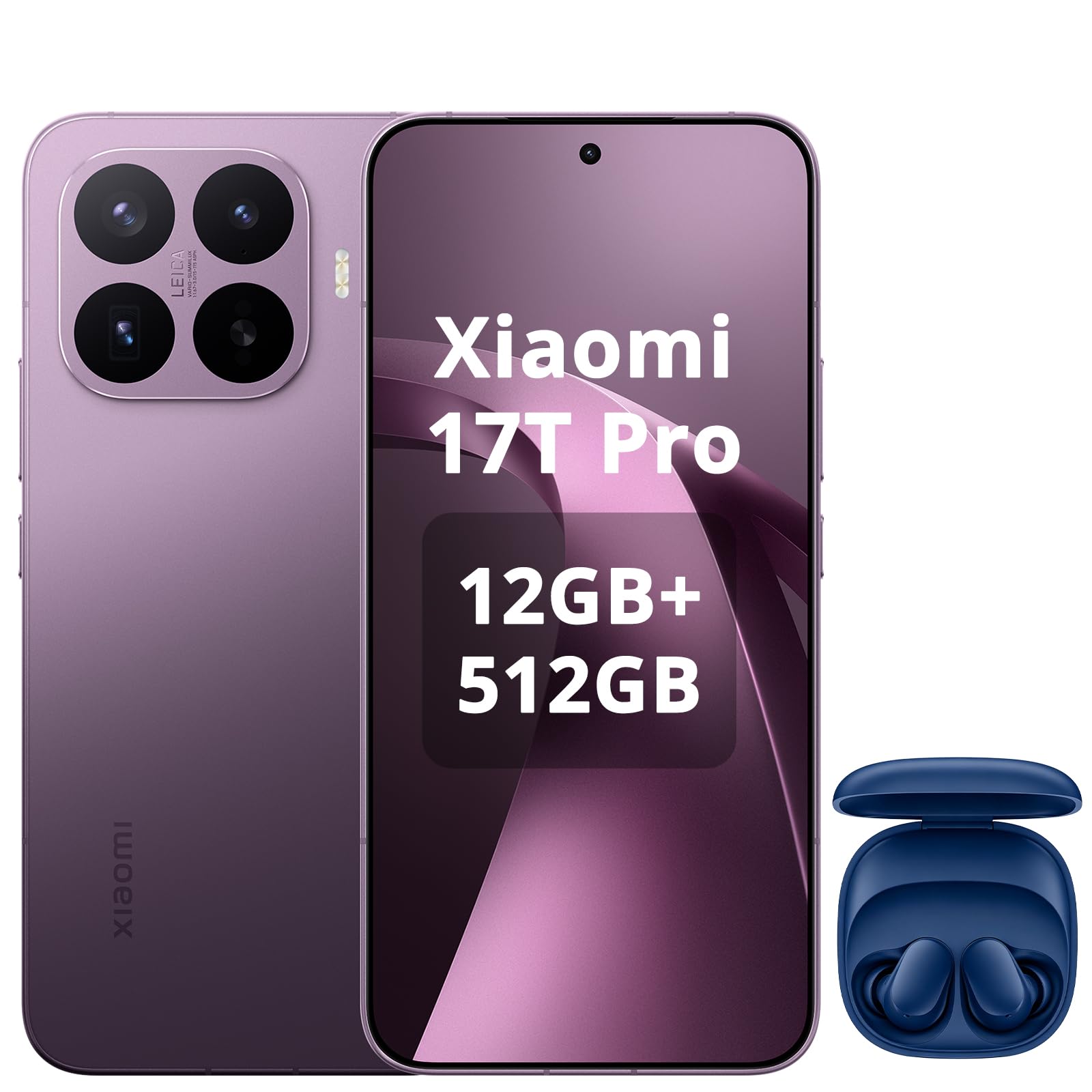 XIAOMI 17T Pro 12+512GB, Telephoto Lens 5X up to 120X Zoom, 6.83